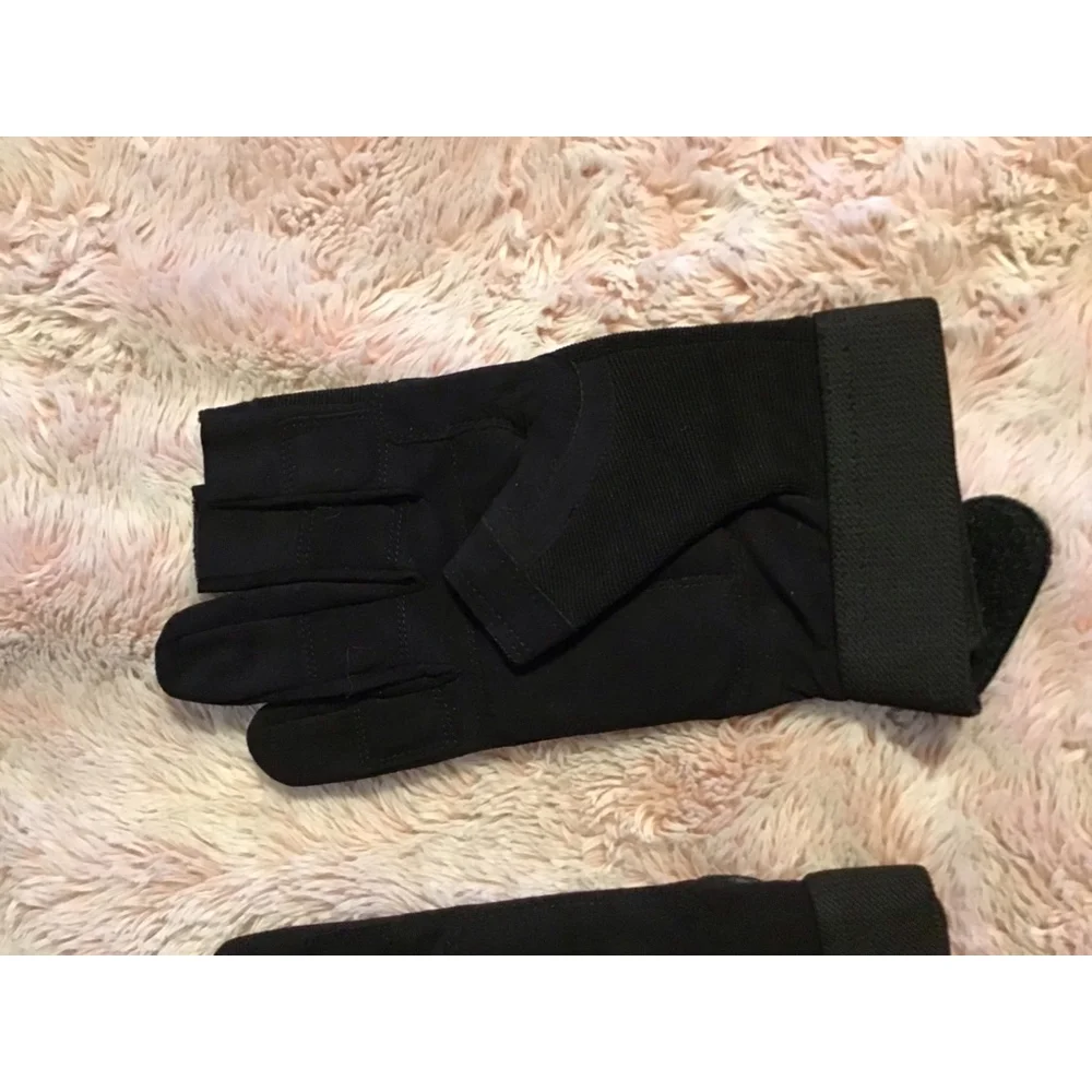 Women's VALEO Black & White XL Fitness Gloves
